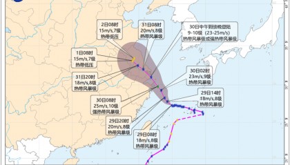 台风“竹节草”今天登陆！确认影响江西