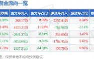 股票行情快报:东软载波(300183)8月21日主力资金净买入268.17万元