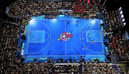 “大地流彩 黎明山川”农行杯 2025 江西省和美乡村篮球赛盛大开幕