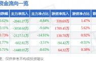 股票行情快报:东软载波(300183)8月19日主力资金净卖出2041.27万元