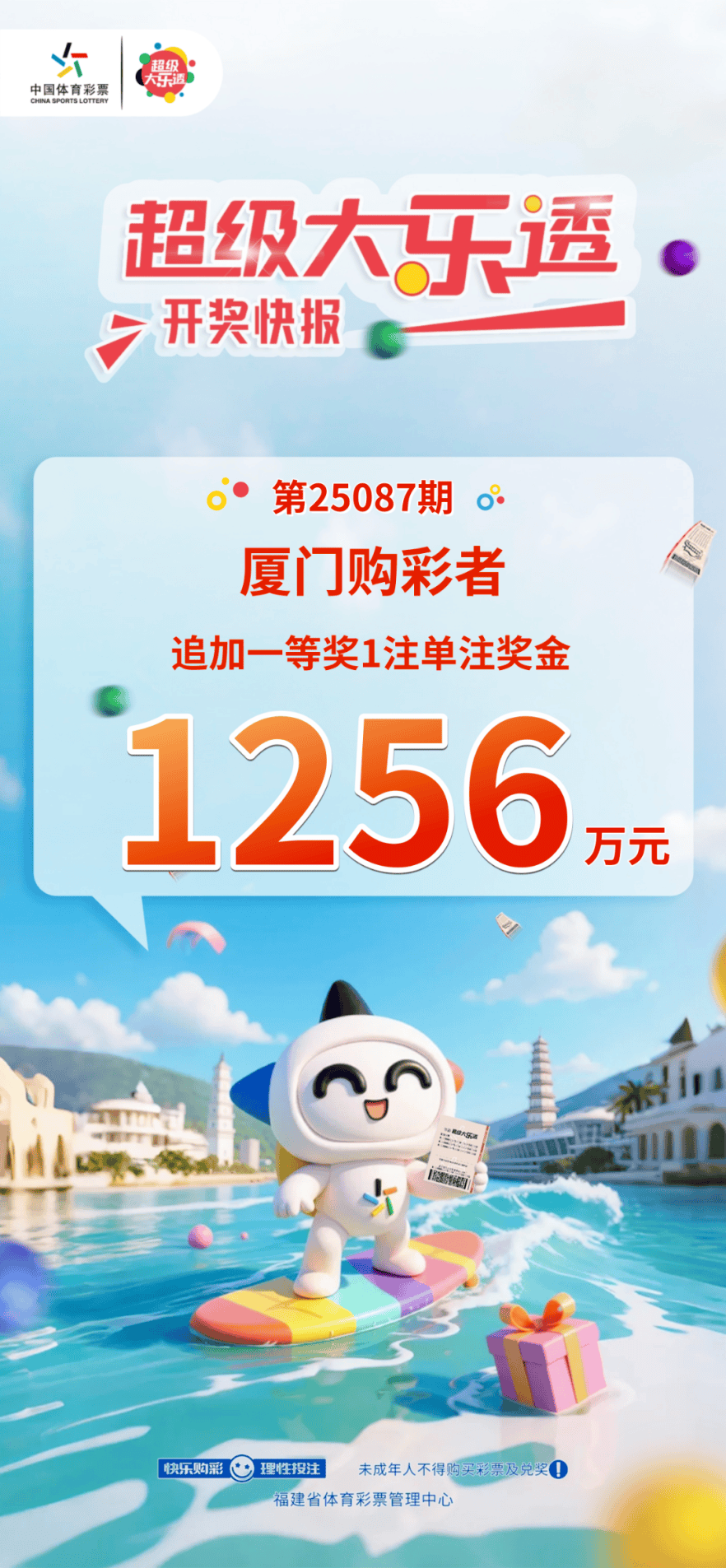 厦门新诞生一位千万富翁！