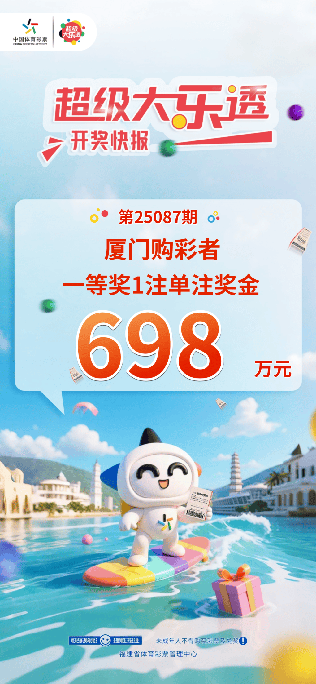 厦门新诞生一位千万富翁！